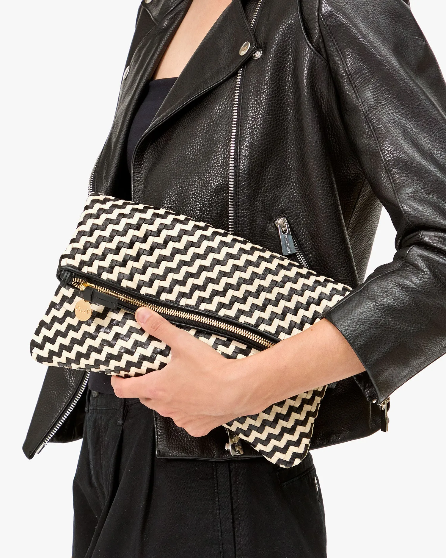 Foldover Clutch w/ Tabs sold by Clare Vivier product image thumbnail 3