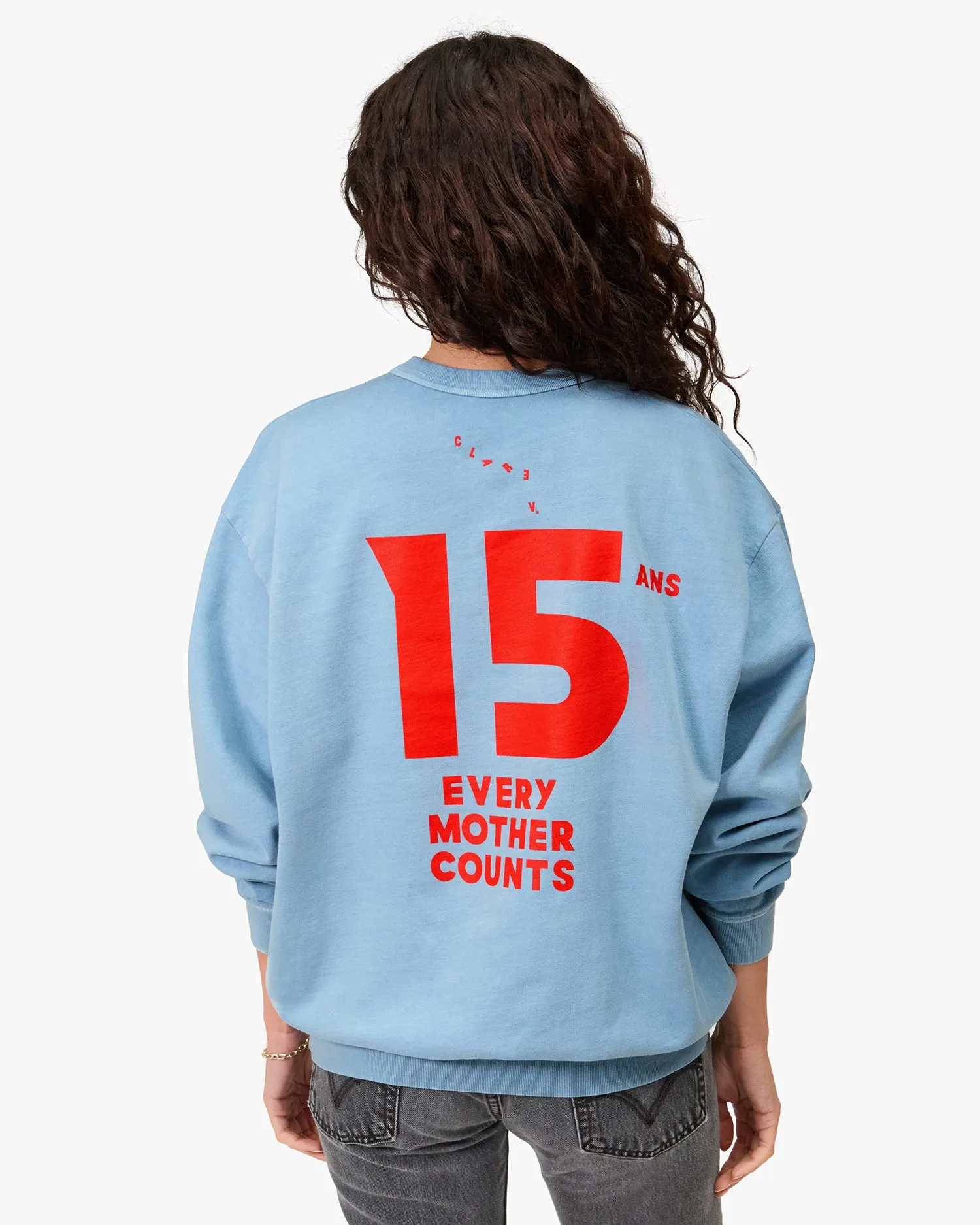 Oversized Sweatshirt sold by Clare Vivier product image thumbnail 2
