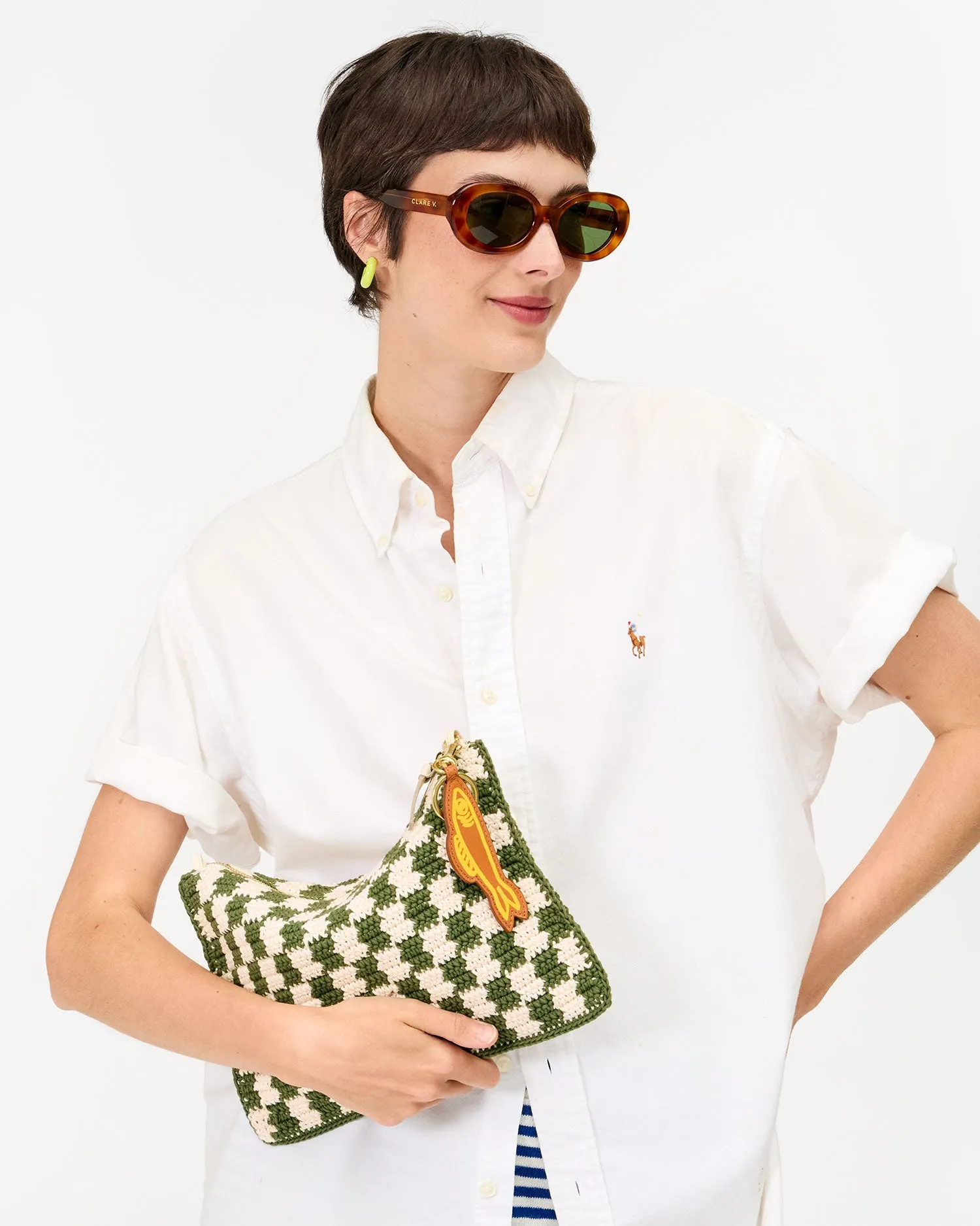 Flat Clutch w/ Tabs sold by Clare Vivier product image thumbnail 2