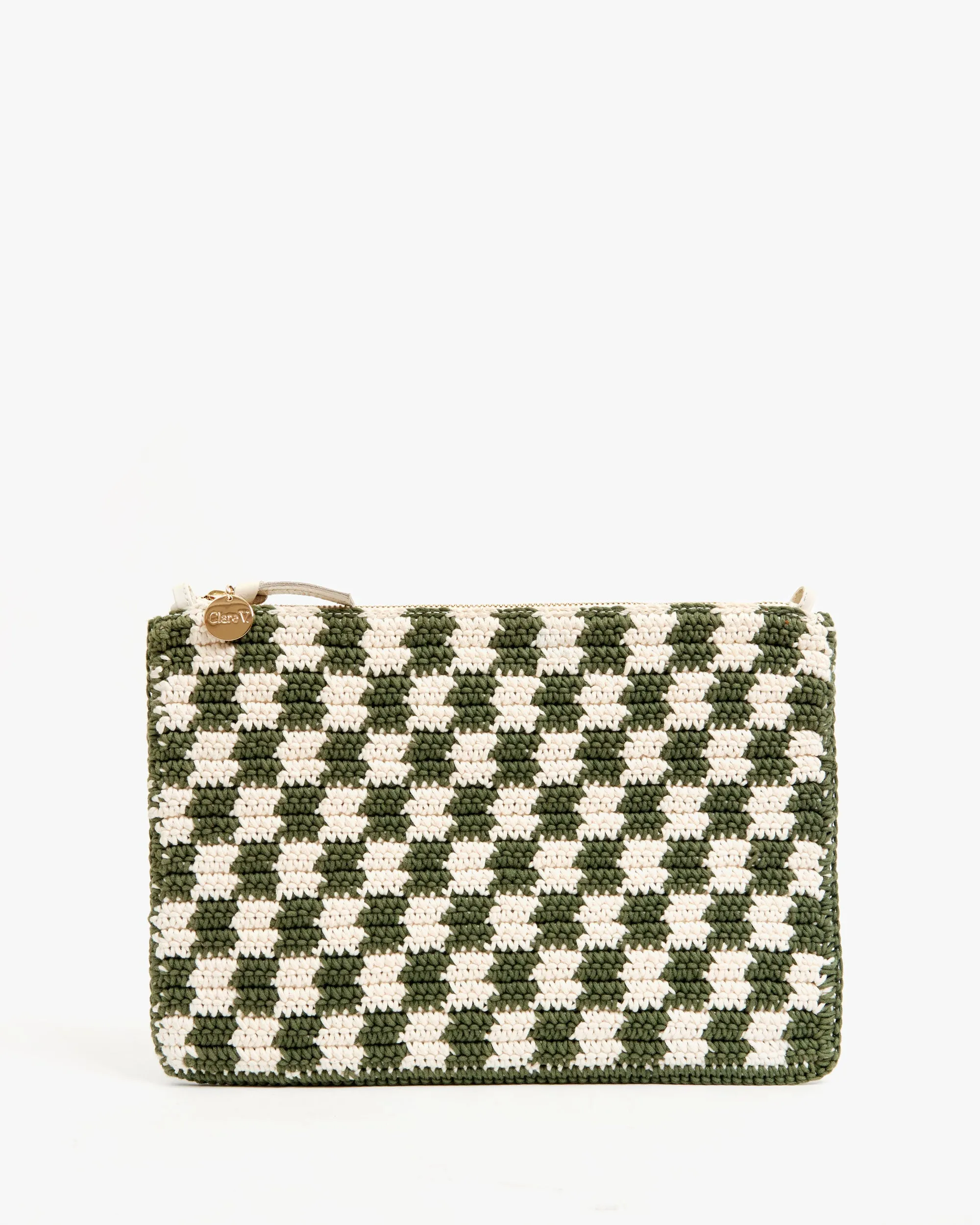 Flat Clutch w/ Tabs sold by Clare Vivier