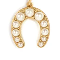 Pearl Horseshoe Charm sold by Clare Vivier product image thumbnail 4