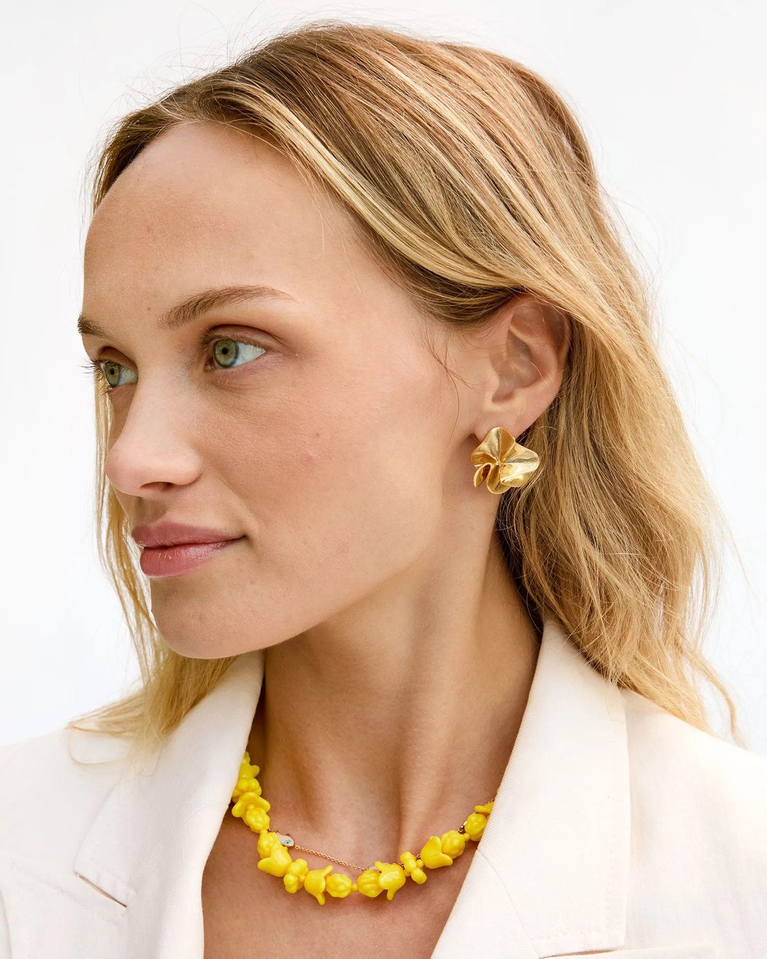 Statement Stud Earrings sold by Clare Vivier product image thumbnail 2