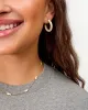 Le Tube Hoop Earrings sold by Clare Vivier