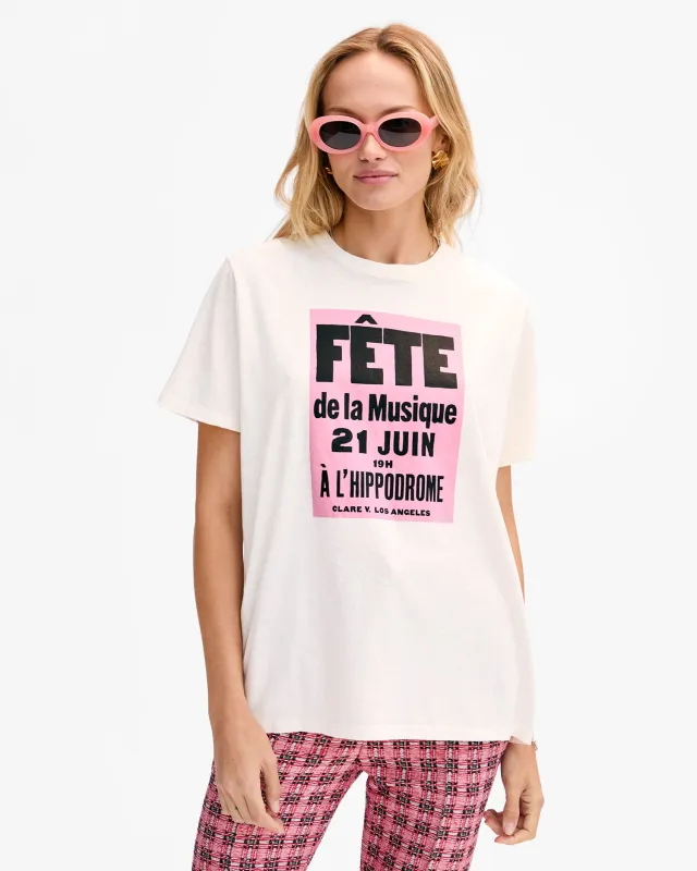 Original Tee made by Clare Vivier