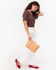 Flat Clutch w/ Tabs sold by Clare Vivier