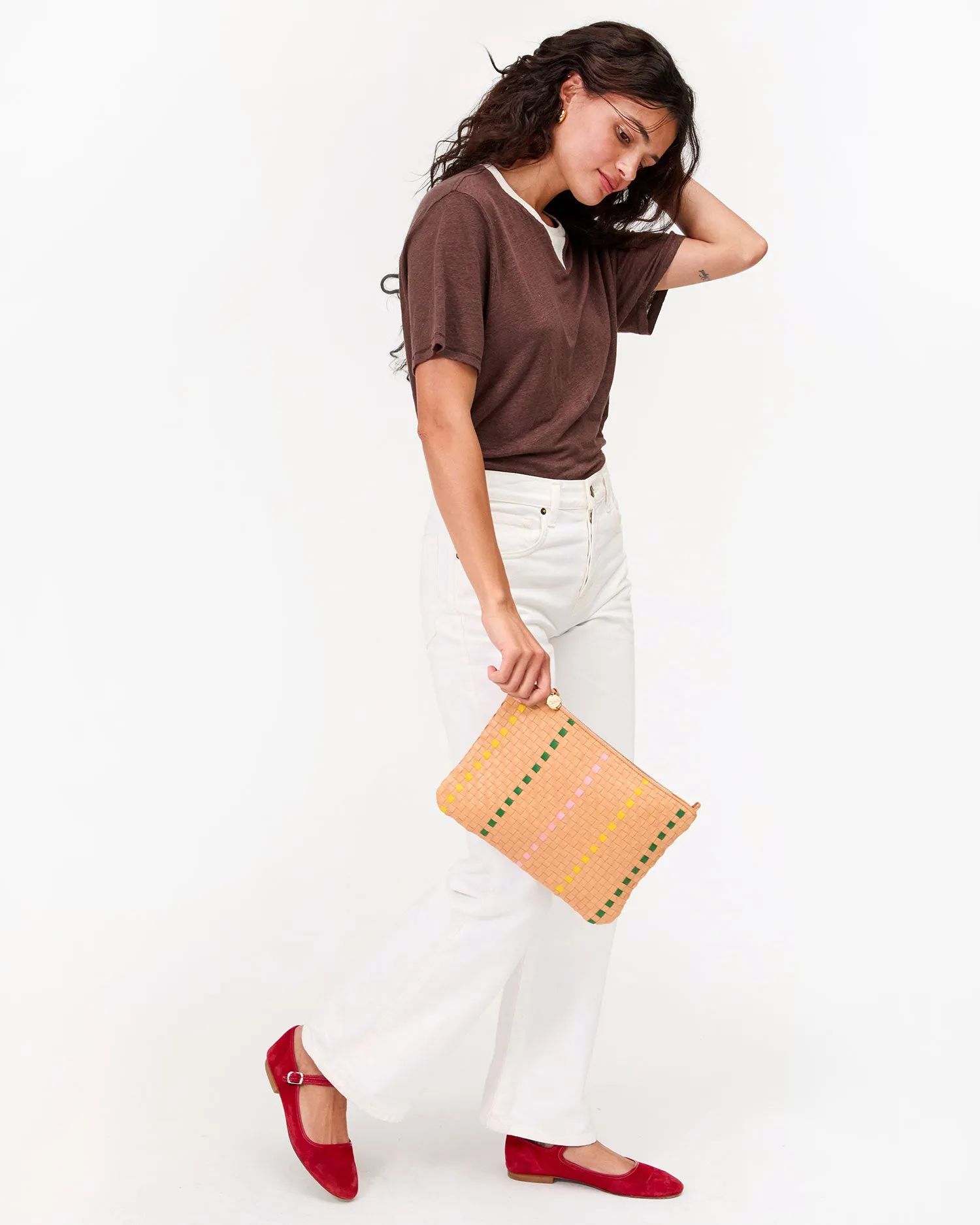 Flat Clutch w/ Tabs sold by Clare Vivier product image thumbnail 2
