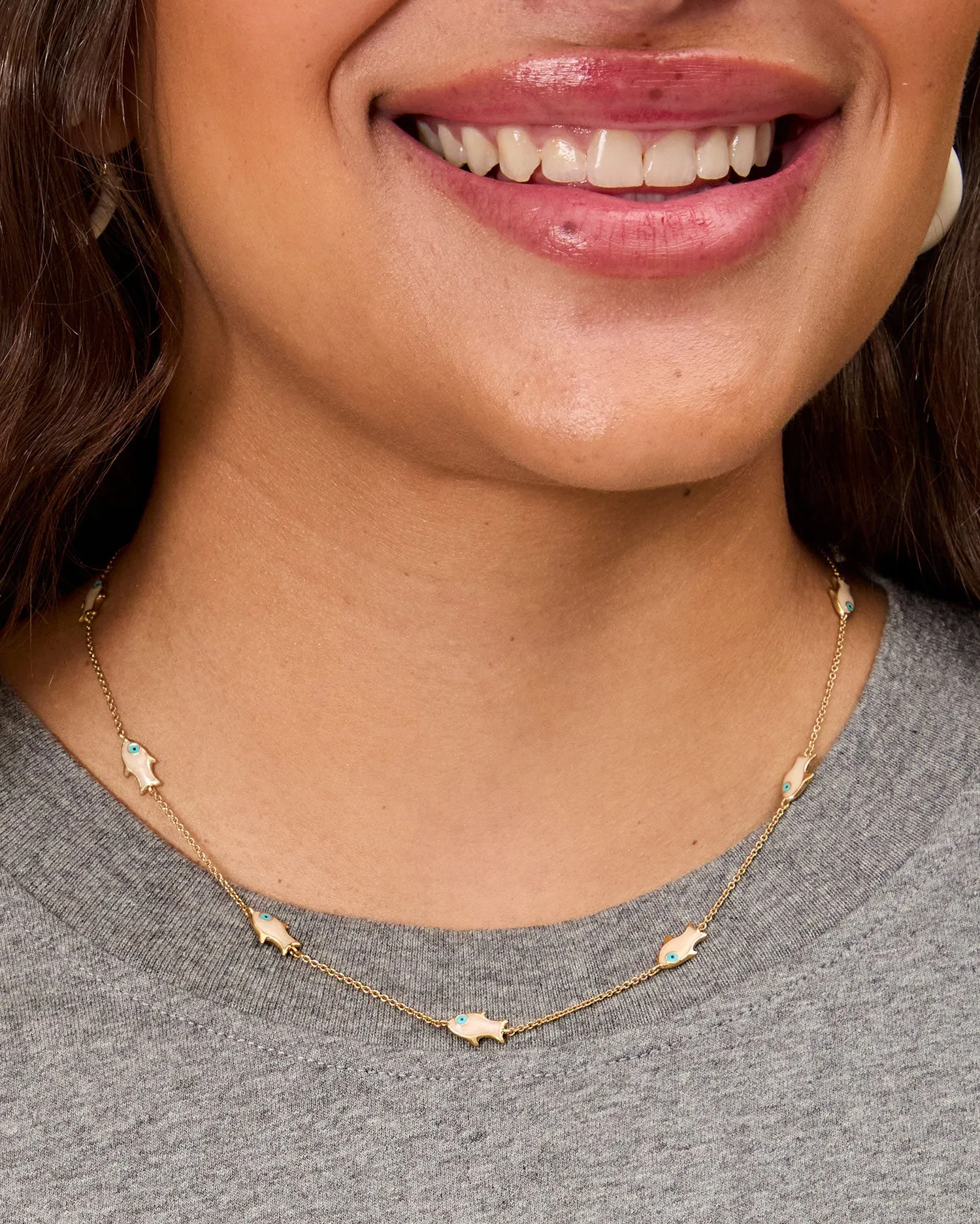 Petite Pearl Sardine Chain sold by Clare Vivier product image thumbnail 2