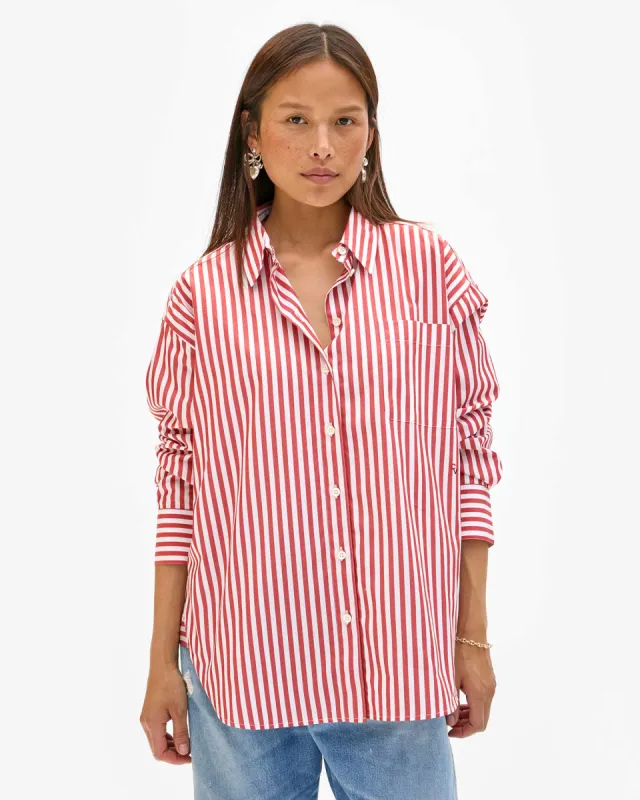 Emiliette Oversized Shirt sold by Clare Vivier