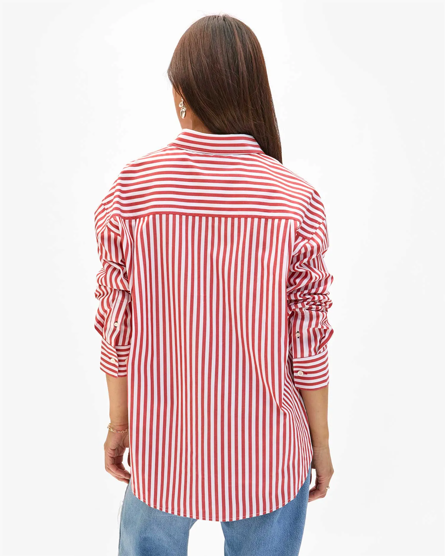 Emiliette Oversized Shirt sold by Clare Vivier product image thumbnail 2