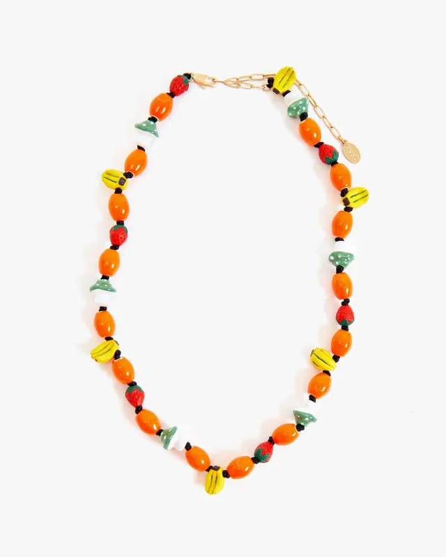 Les Fruits de CV Necklace sold by Clare Vivier