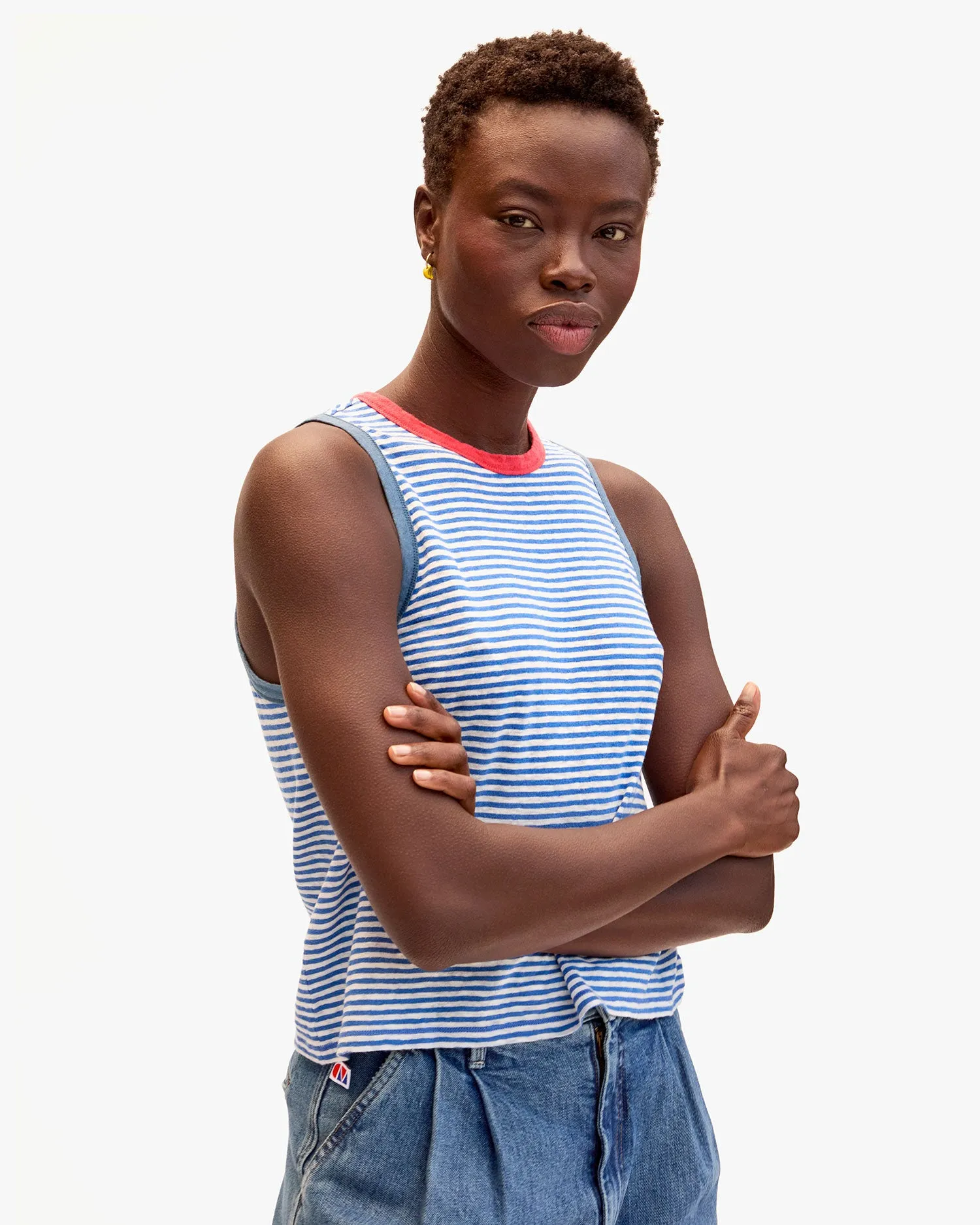 Camp Fit Tank sold by Clare Vivier