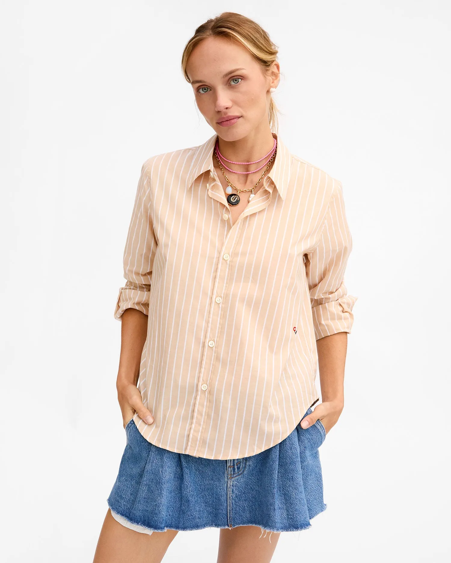 Suzette Shirt sold by Clare Vivier