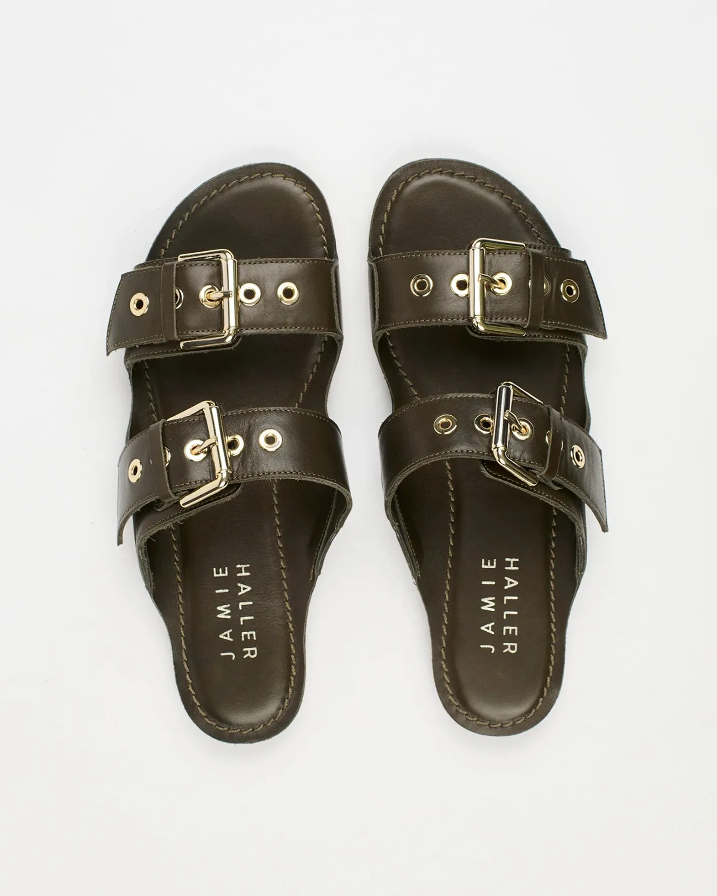 Double Buckle Slide sold by Clare Vivier