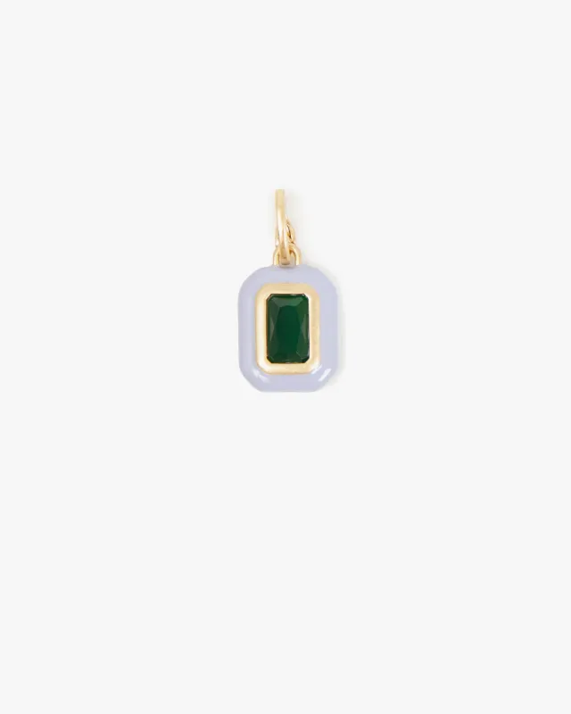 La Colorblock Gemme Charm sold by Clare Vivier