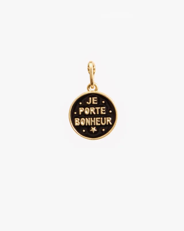 Bonheur Coin Charm sold by Clare Vivier