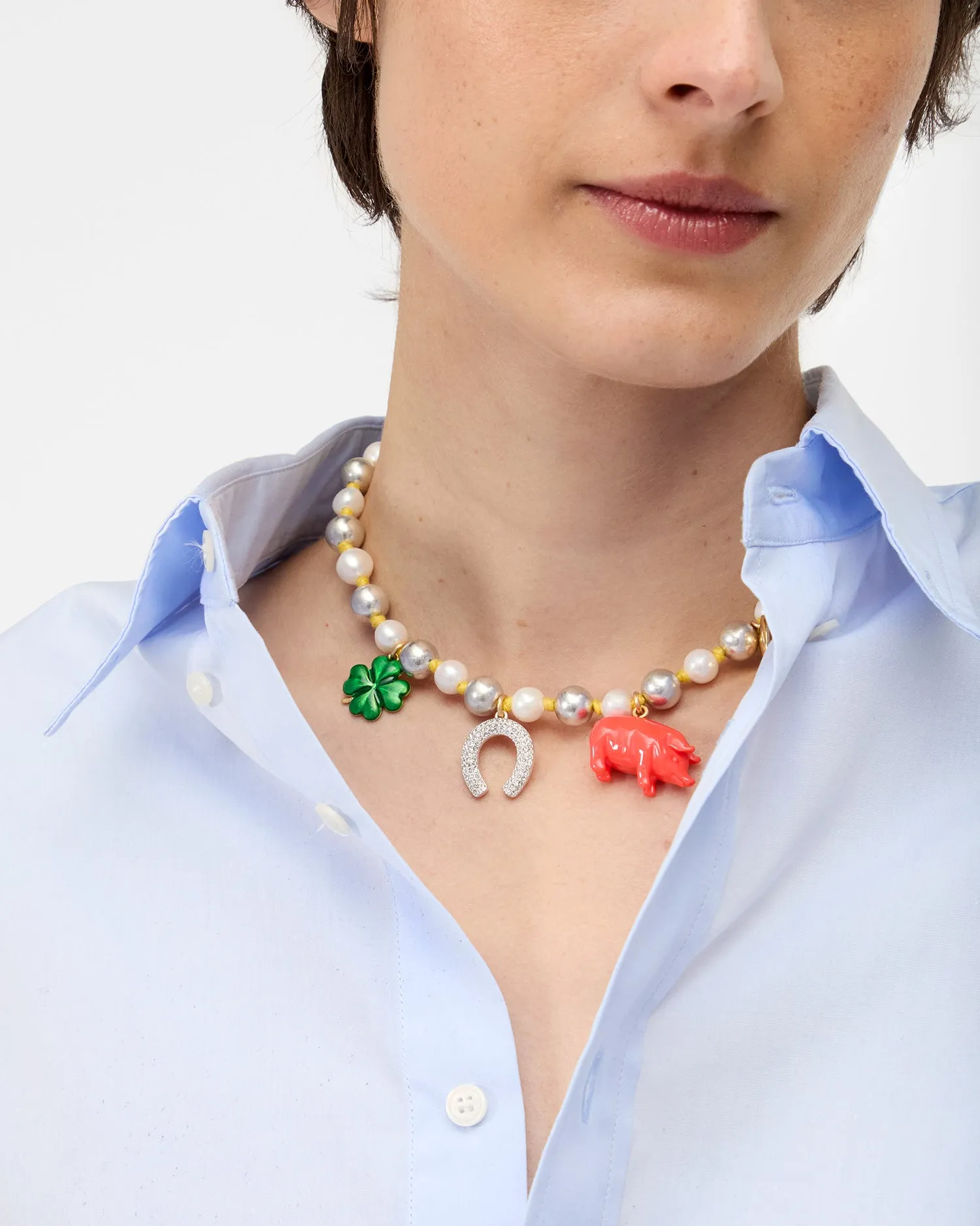 Bonne Chance Necklace sold by Clare Vivier product image thumbnail 2