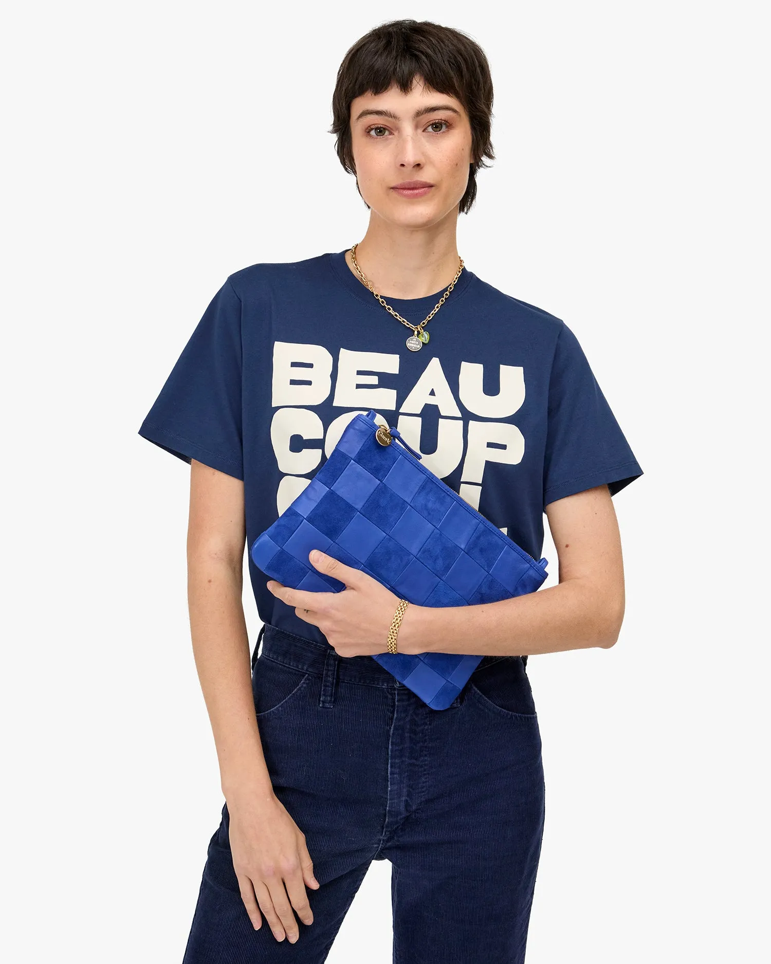 Flat Clutch w/ Tabs sold by Clare Vivier product image thumbnail 2