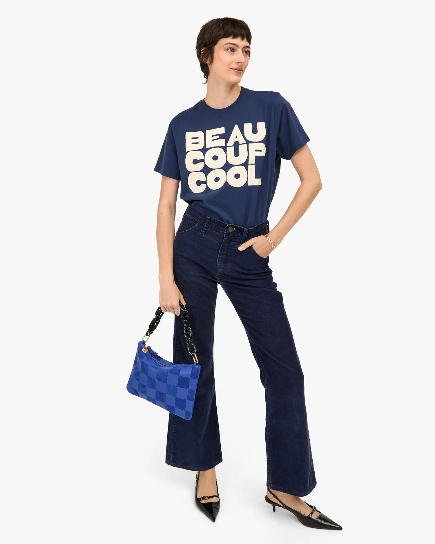 Flat Clutch w/ Tabs sold by Clare Vivier product image thumbnail 4