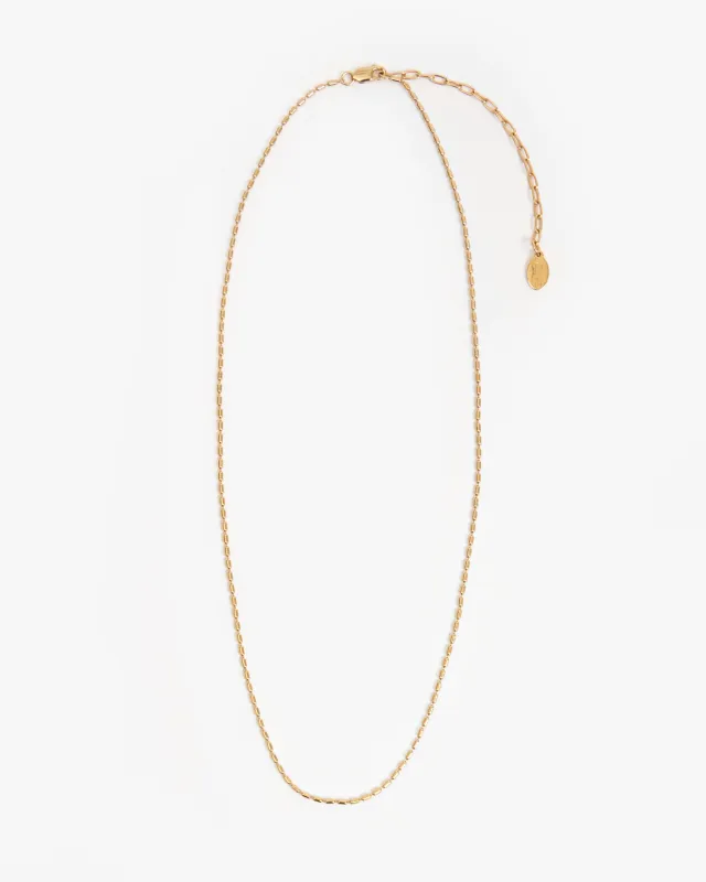 Barrel Chain Necklace sold by Clare Vivier