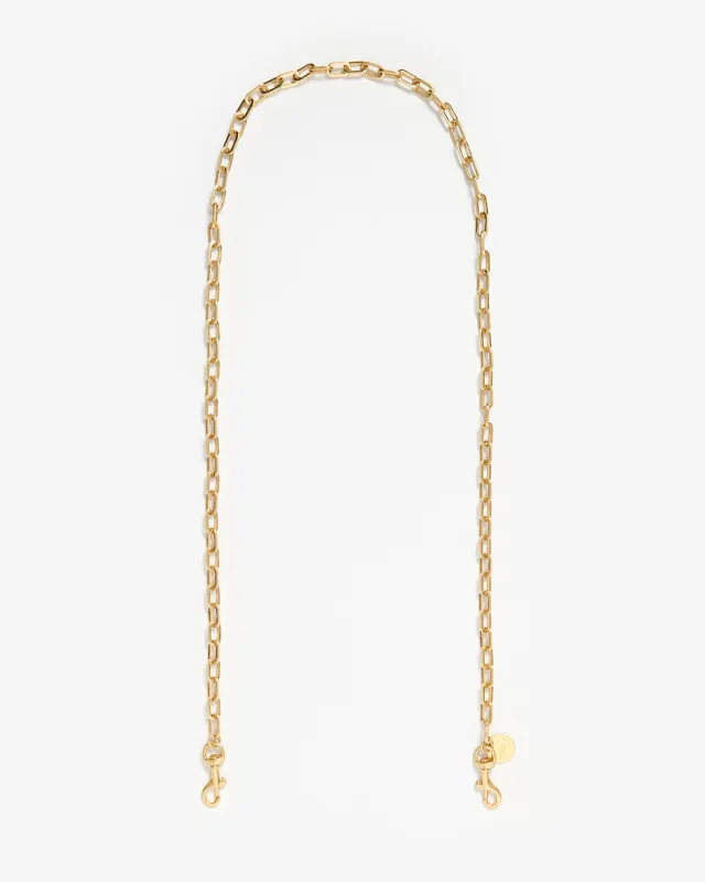 Oval Chain Crossbody Strap sold by Clare Vivier