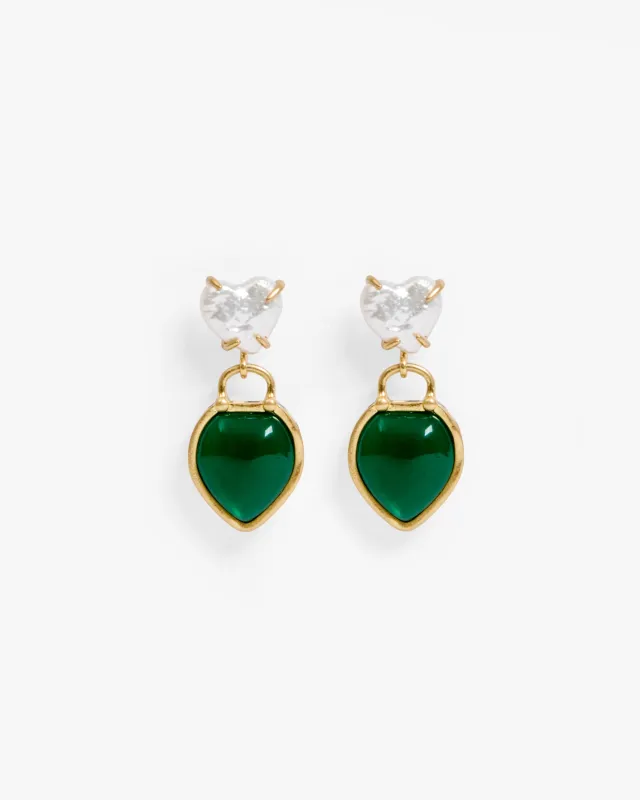 Le Heartbreaker Earrings sold by Clare Vivier