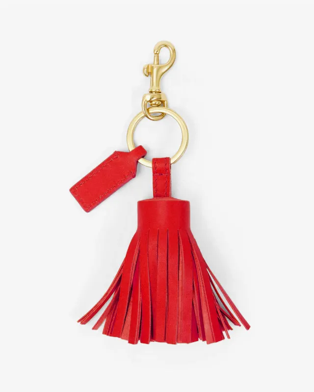 Pom Pom Tassel Keychain sold by Clare Vivier