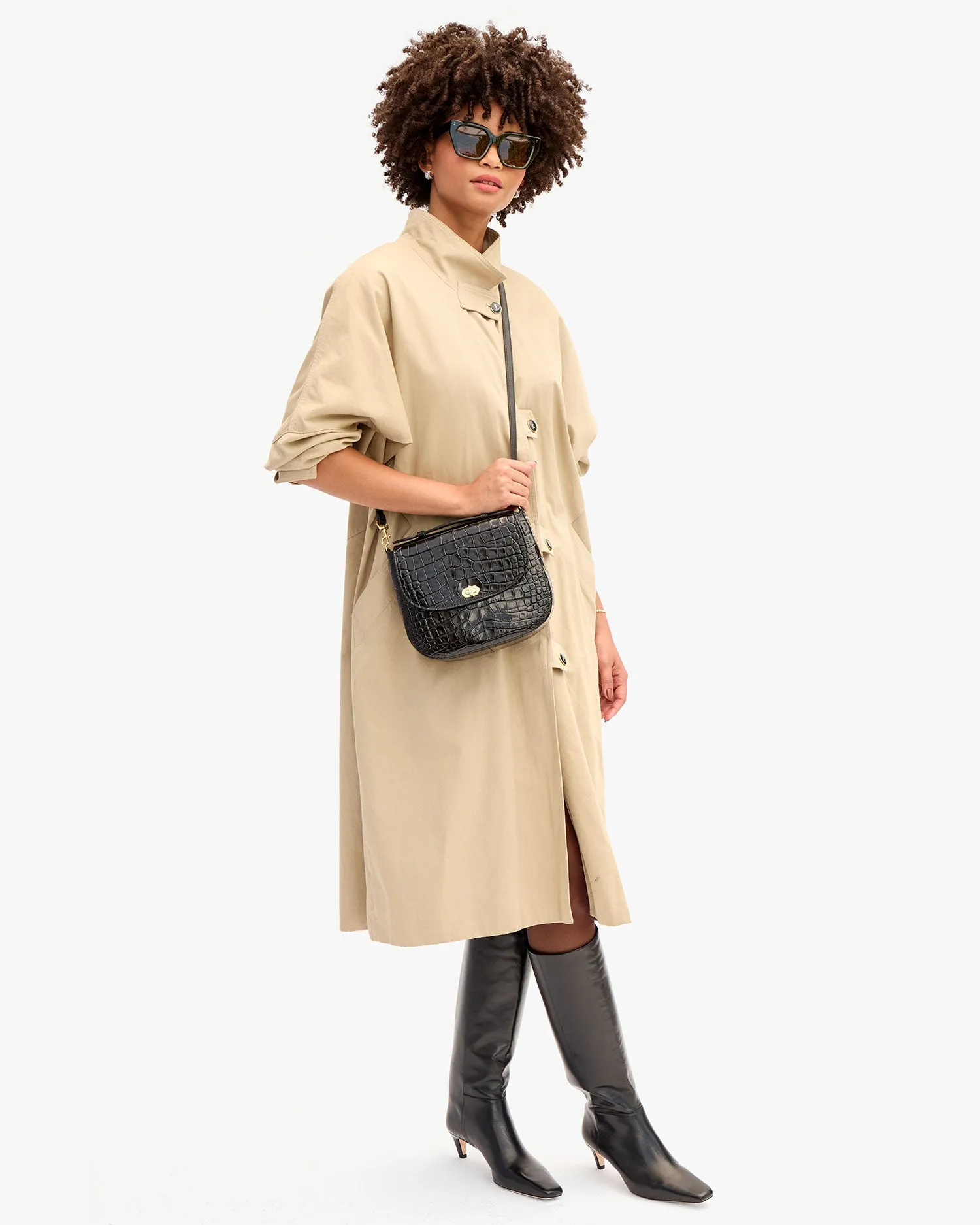 Turnlock Louis w/ Top Handle sold by Clare Vivier product image thumbnail 2