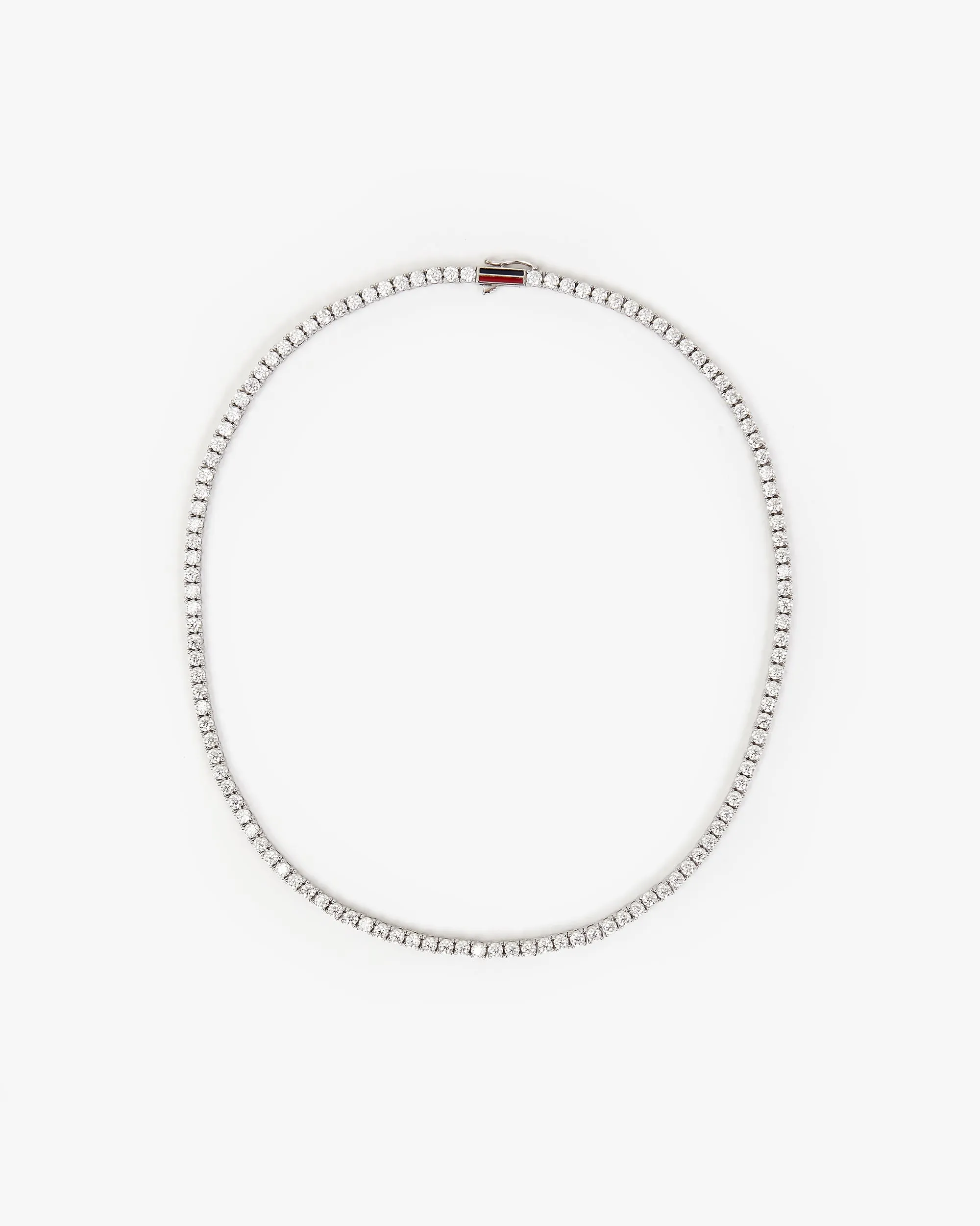 3mm Sapphire Tennis Necklace sold by Clare Vivier