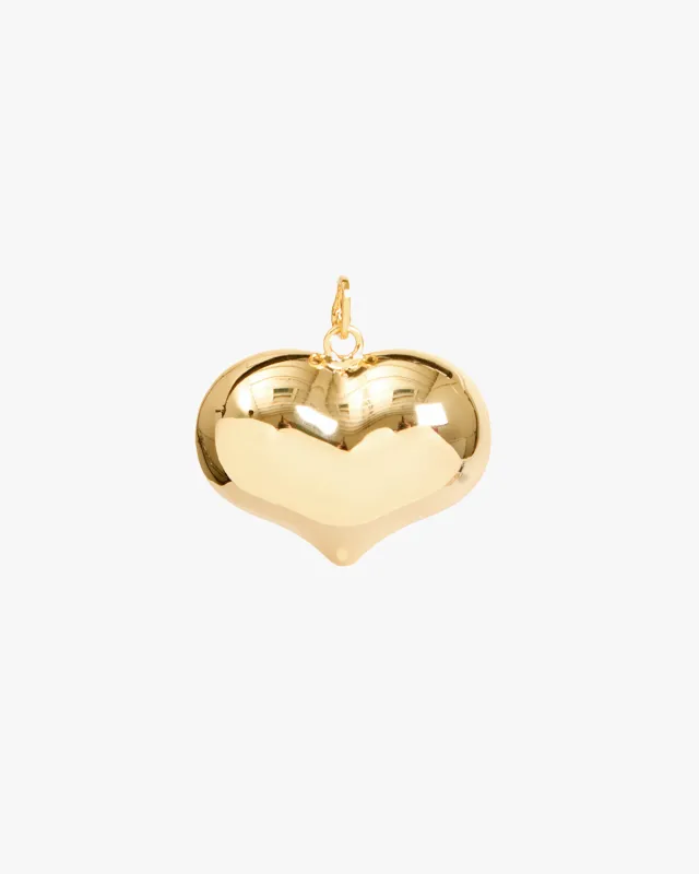 Grande Mylar Heart Charm sold by Clare Vivier