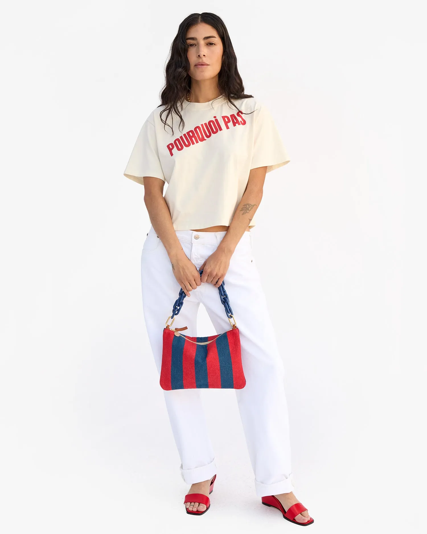 Flat Clutch w/ Tabs sold by Clare Vivier product image thumbnail 4