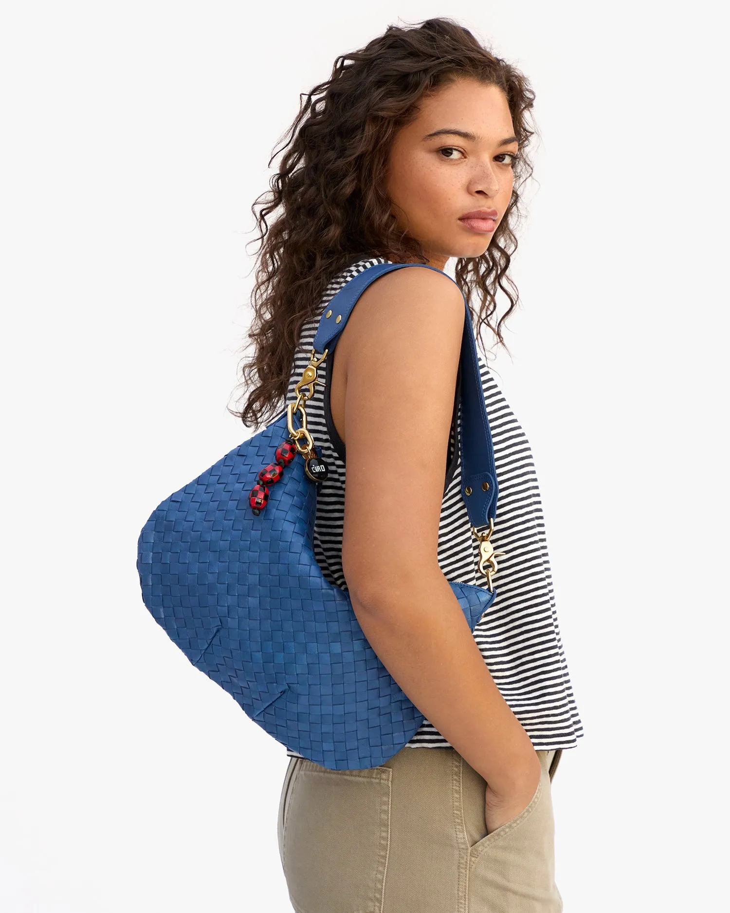 Checker Fob sold by Clare Vivier product image thumbnail 2