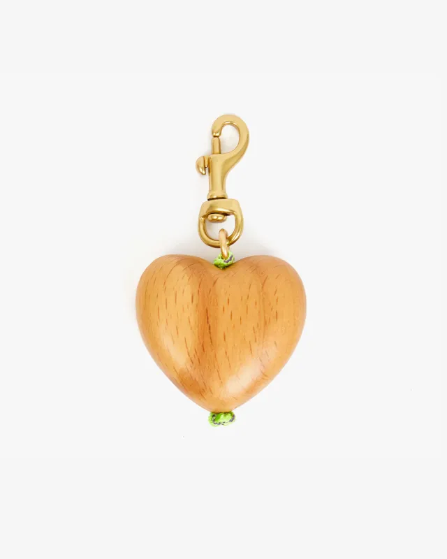 Grande Heart Fob made by Clare Vivier