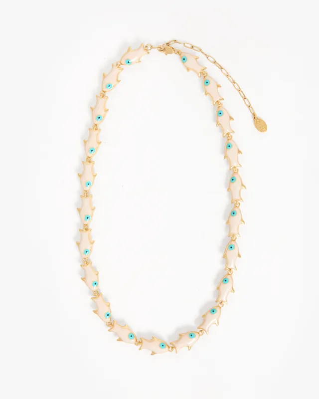 Pearl Sardine Necklace made by Clare Vivier