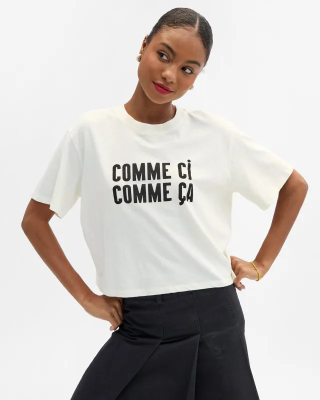 Le Carré Tee made by Clare Vivier