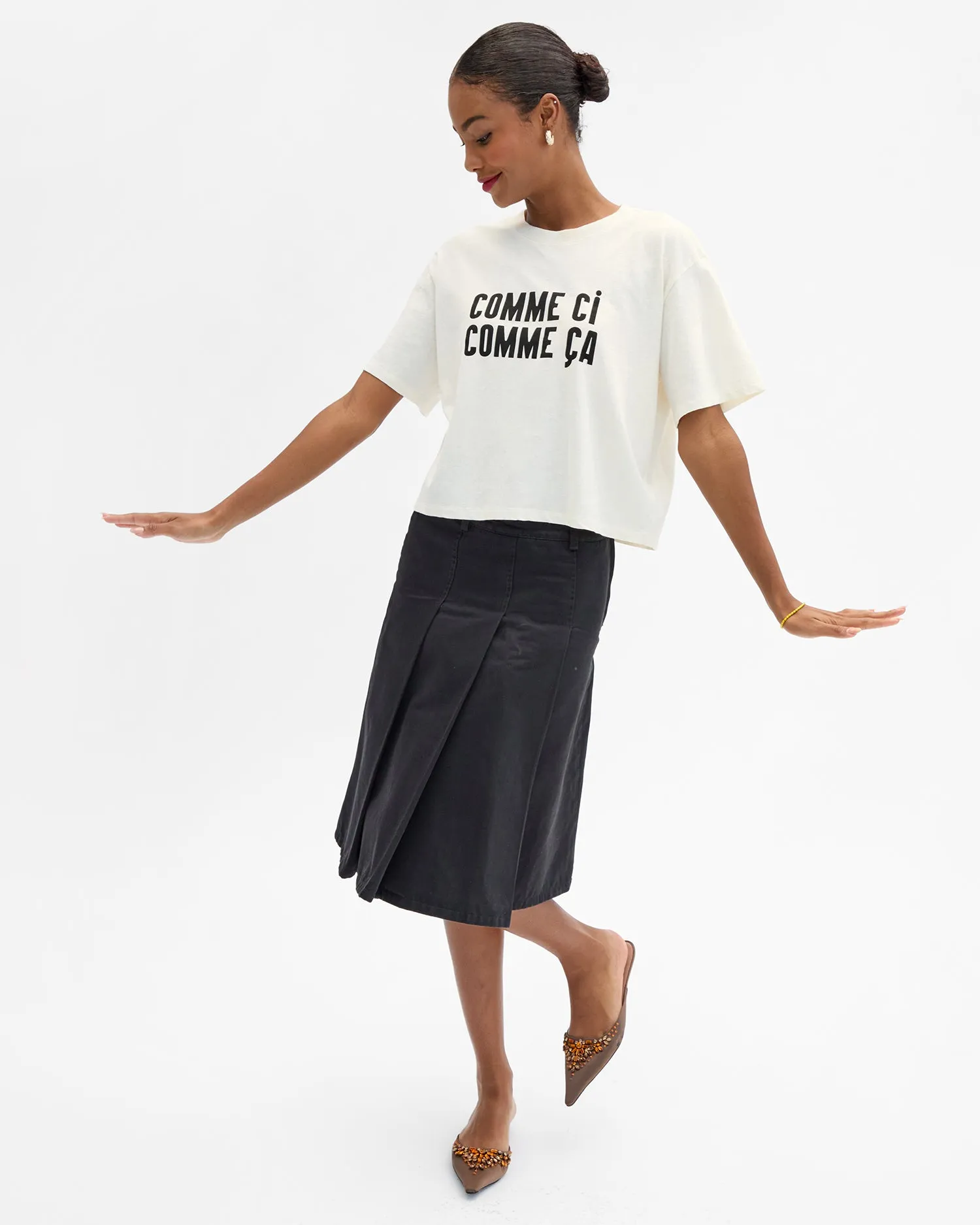 Le Carré Tee sold by Clare Vivier product image thumbnail 2