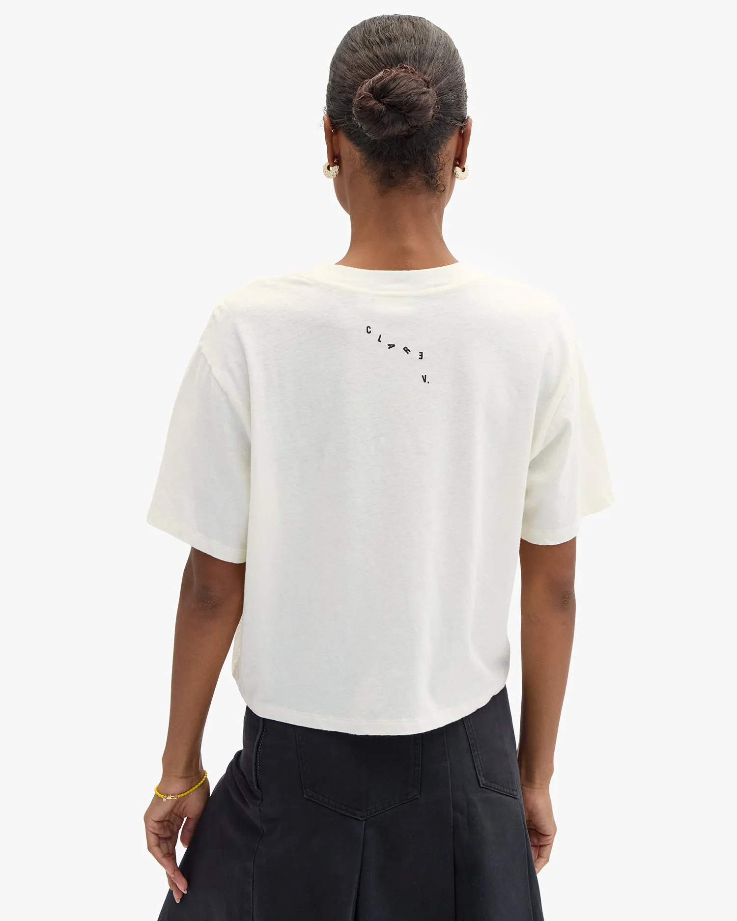 Le Carré Tee sold by Clare Vivier product image thumbnail 3