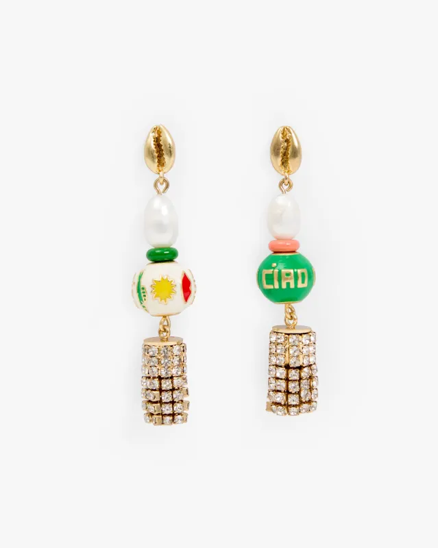 L'Été Statement Earrings made by Clare Vivier