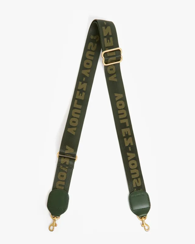 Adjustable Crossbody Strap made by Clare Vivier