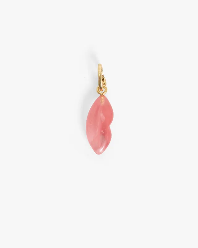 Quartz Lips Charm made by Clare Vivier
