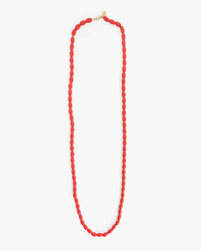 Grande Enamel Barrel Chain - 30 in made by Clare Vivier