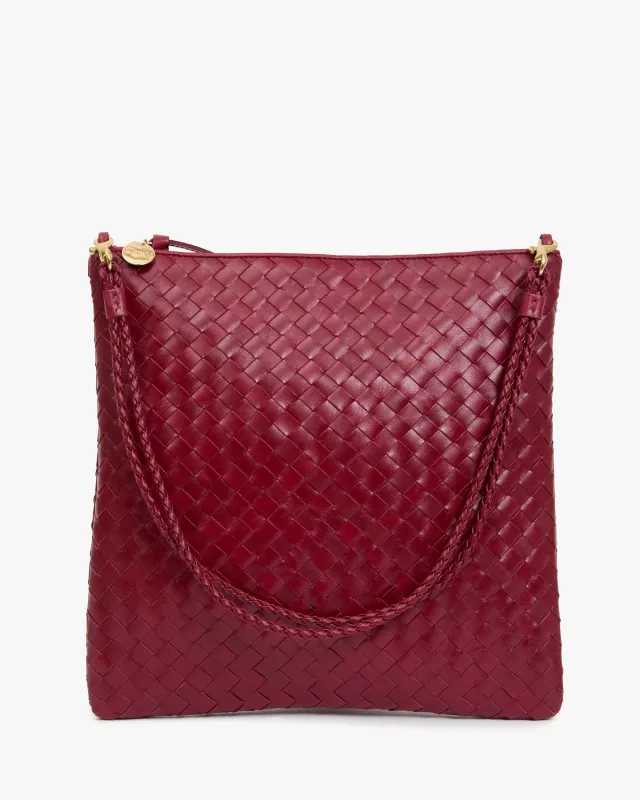 Foldover Clutch w/ Strap made by Clare Vivier