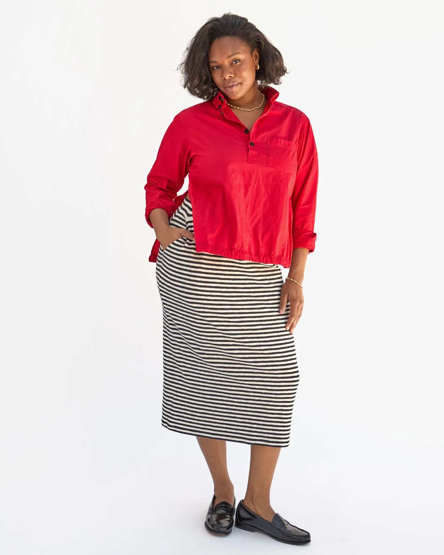 Le Tube Skirt sold by Clare Vivier