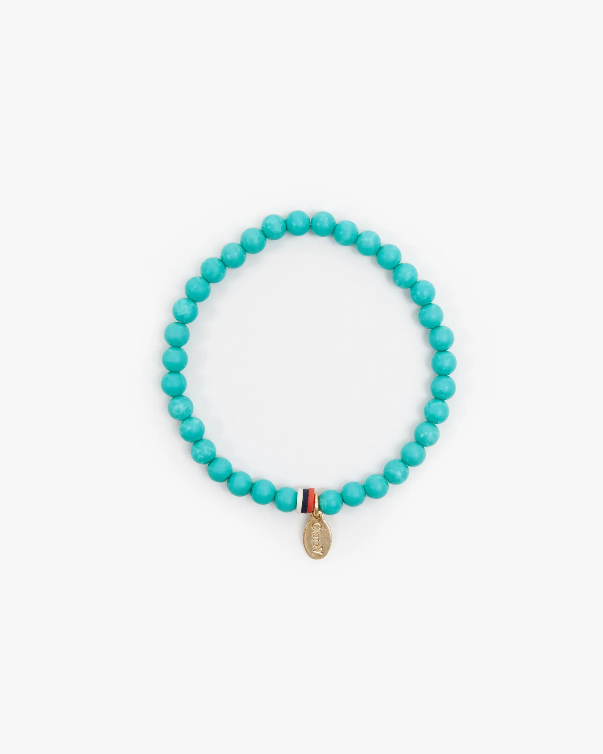 Stone Beaded Stretch Bracelet sold by Clare Vivier