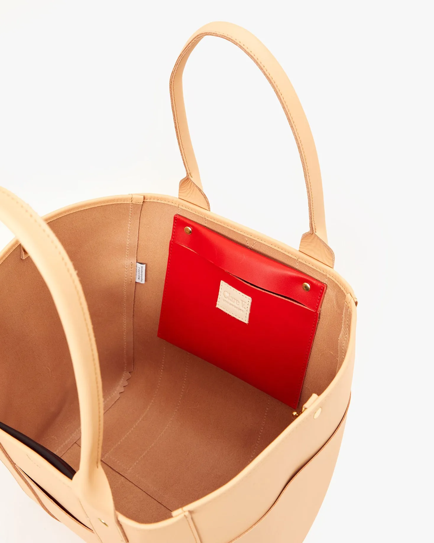 Le Slim Box Tote sold by Clare Vivier product image thumbnail 5