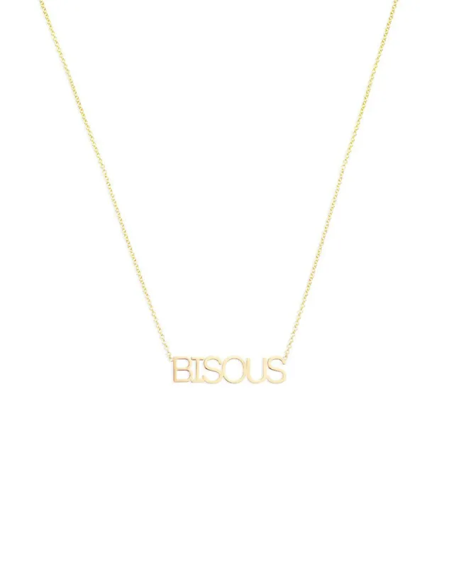 Bisous Necklace sold by Clare Vivier