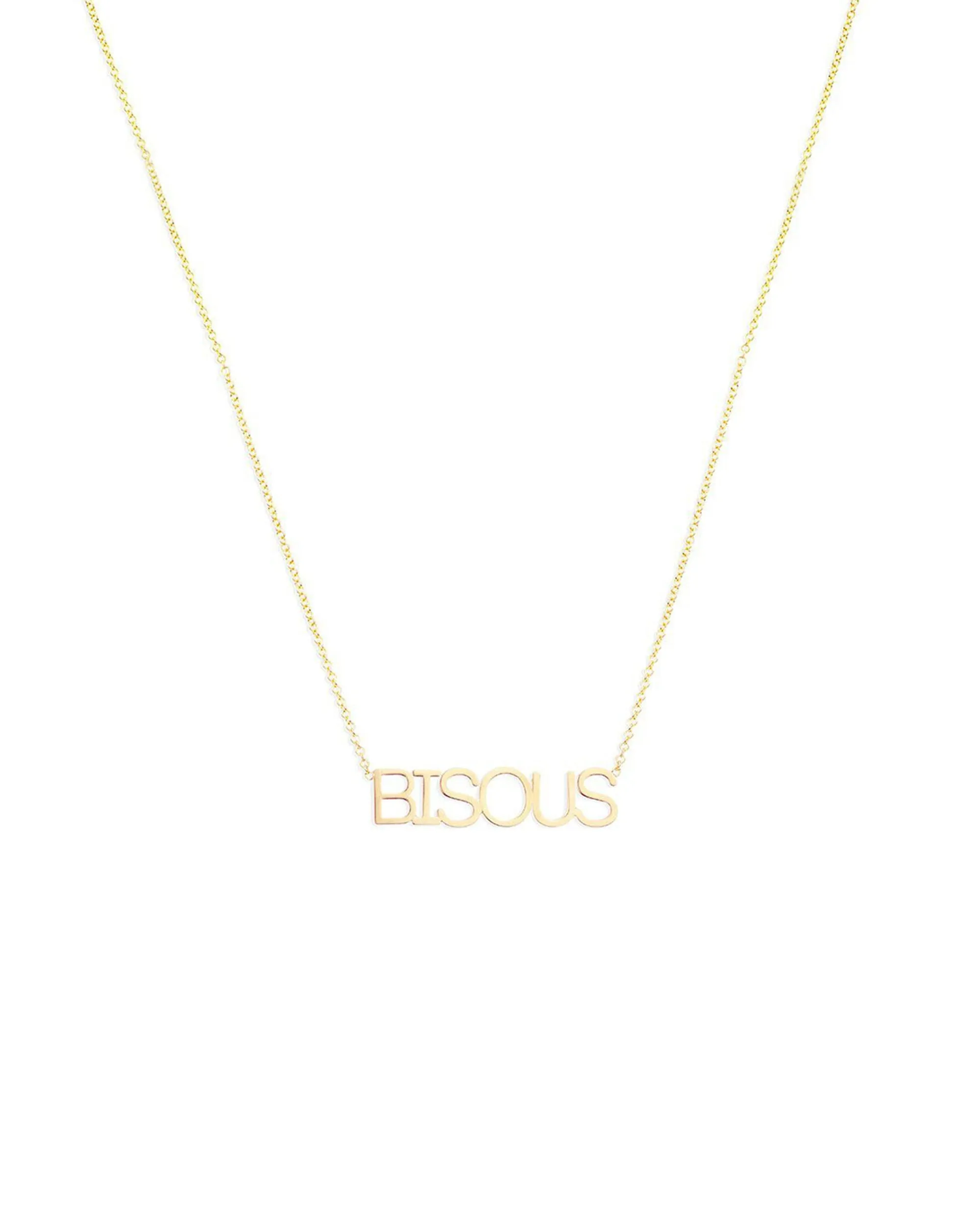 Bisous Necklace sold by Clare Vivier