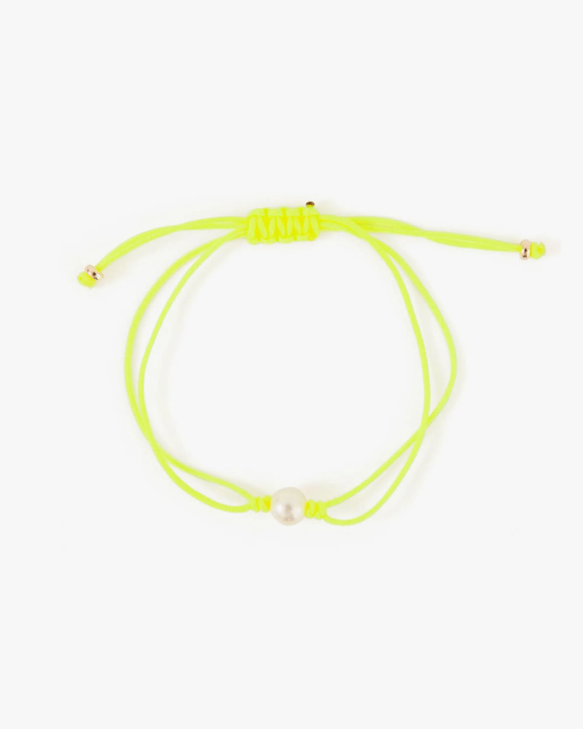 Pearl Silk Cord Bracelet sold by Clare Vivier