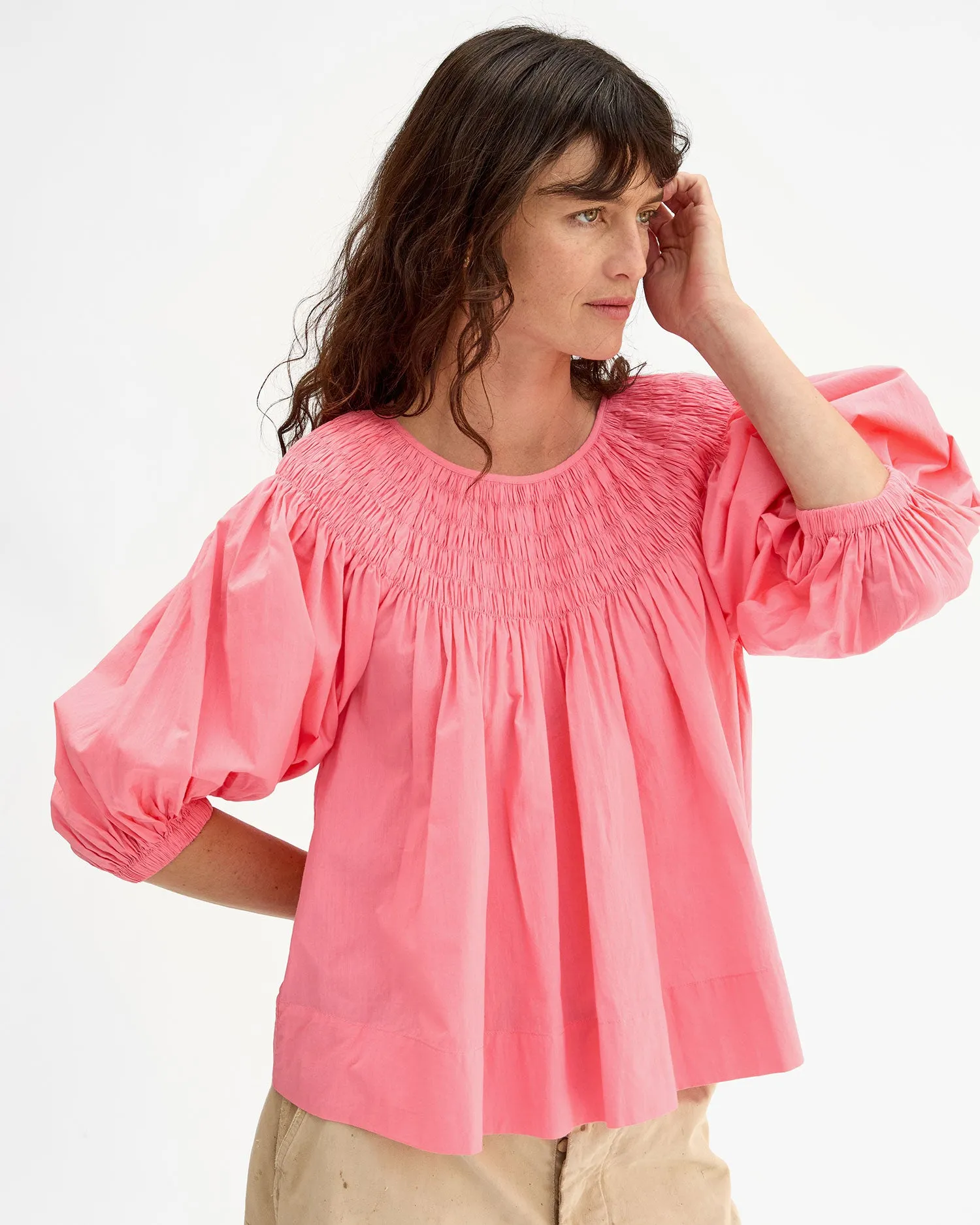 Fleur Blouse sold by Clare Vivier