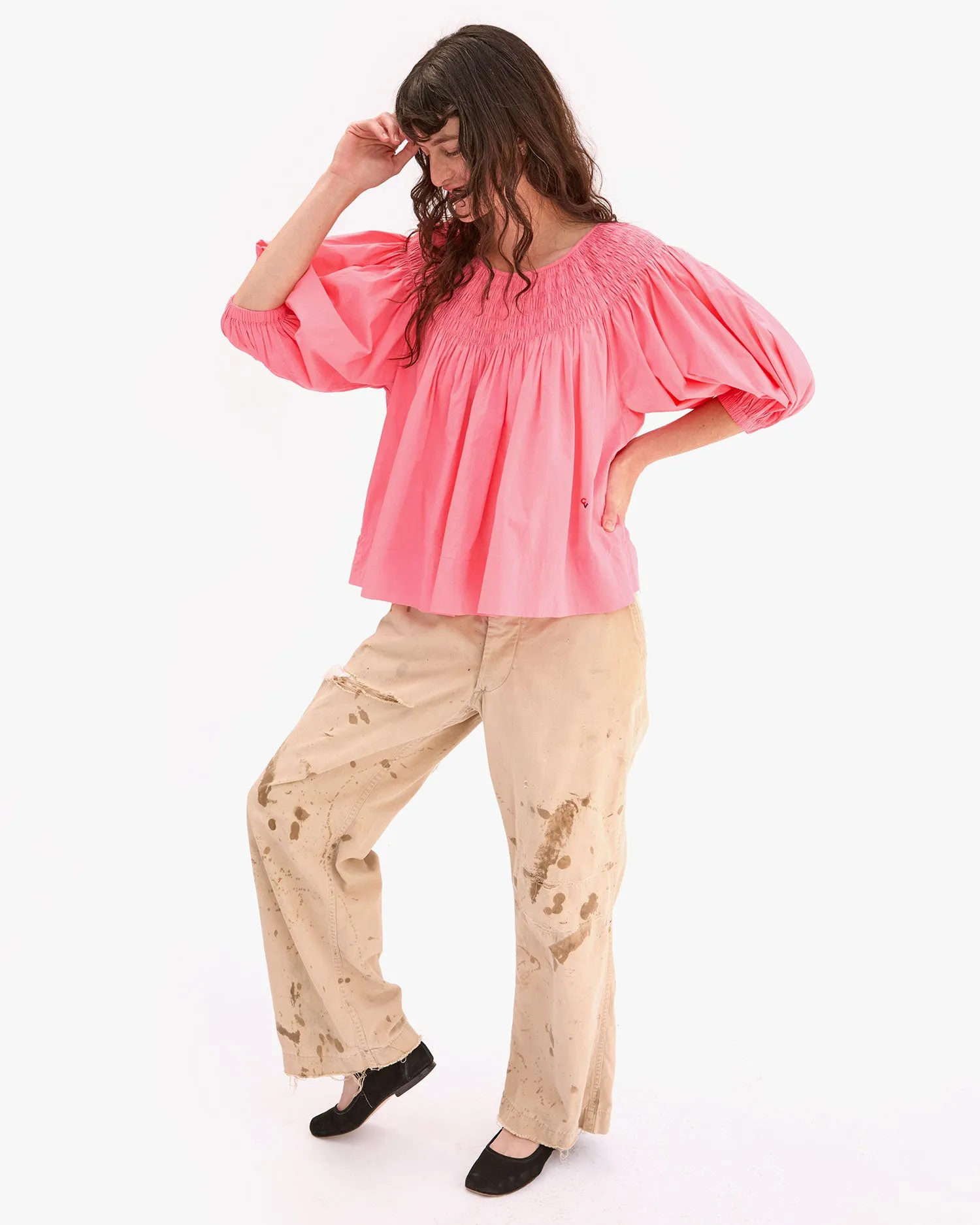 Fleur Blouse sold by Clare Vivier product image thumbnail 3
