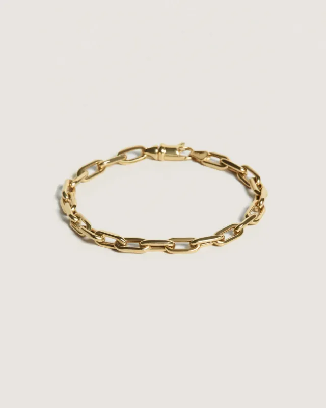 Mia Link Chain Bracelet sold by Clare Vivier